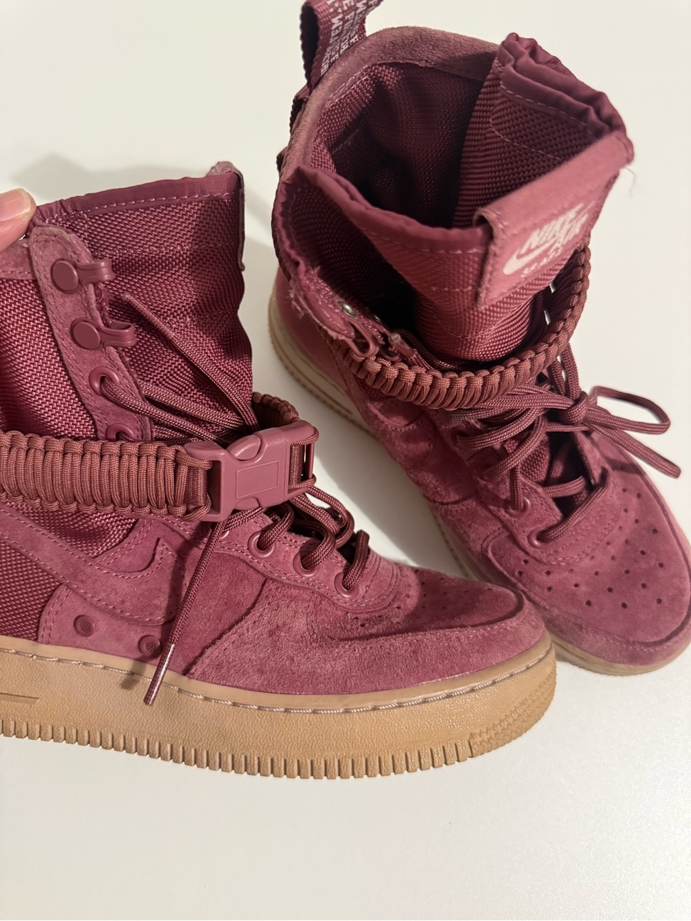 Nike Air Force 1 SF AF1 Force burgundy AJ1700-600 Women’s Sz 6.5